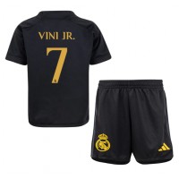 Real Madrid Vinicius Junior #7 Tredje trøje Børn 2023-24 Kortærmet (+ Korte bukser)
